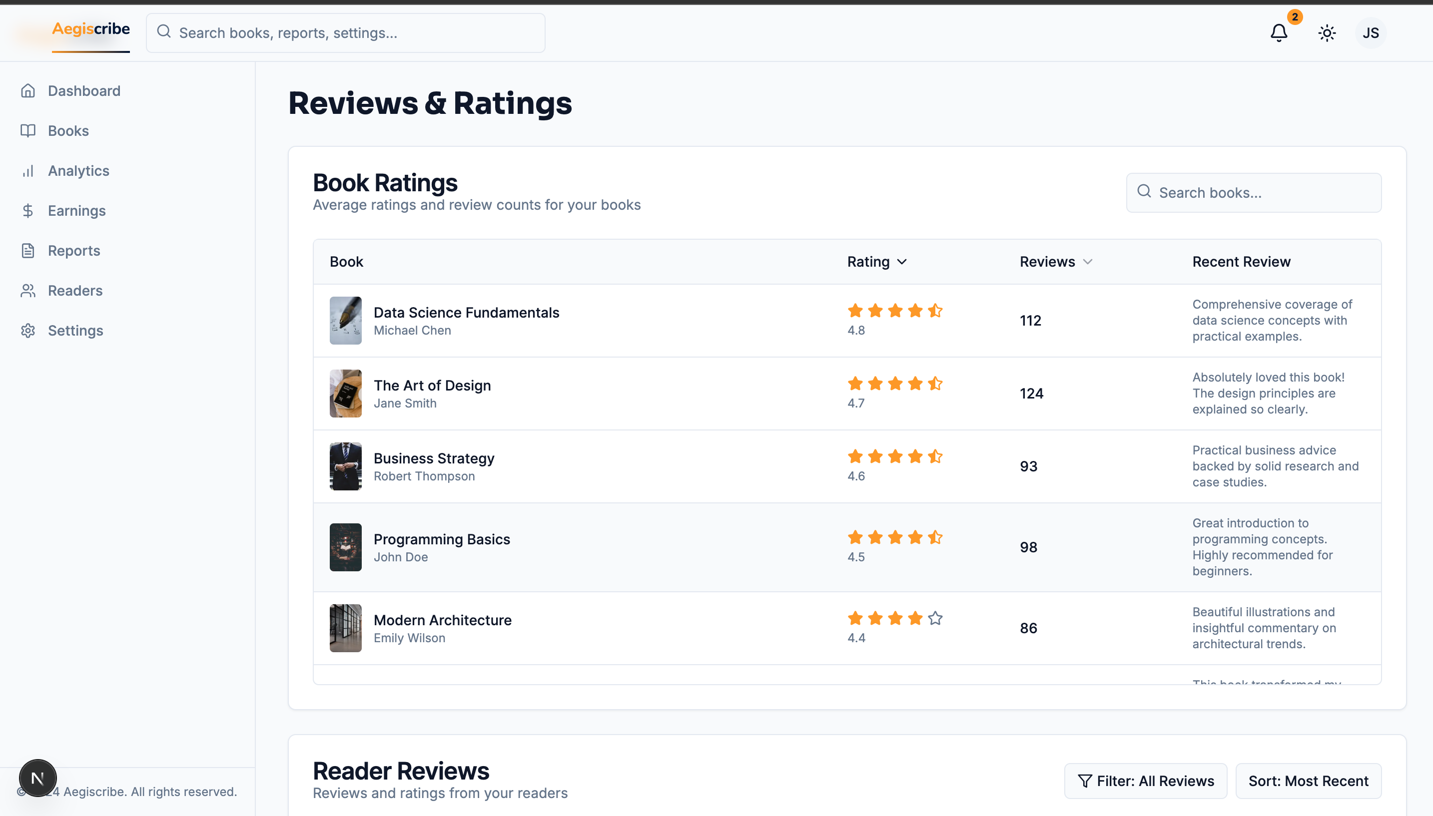 Aegiscribe screenshot 1