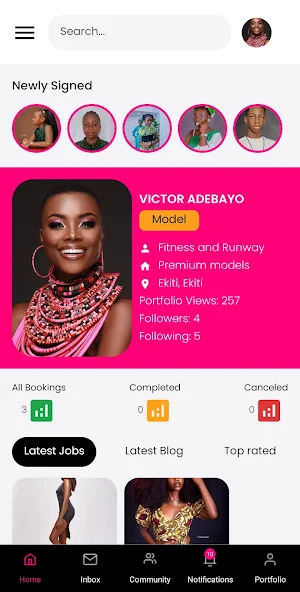 Premium Models App screenshot 2